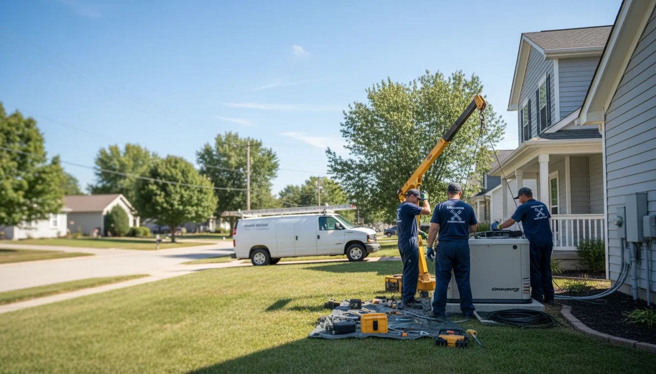 Generator Installation in Gas, KS near me